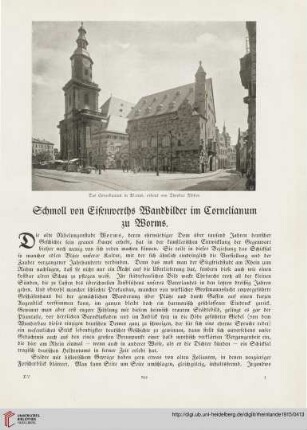 25: Schmoll von Eisenwerths Wandbilder im Cornelianum zu Worms