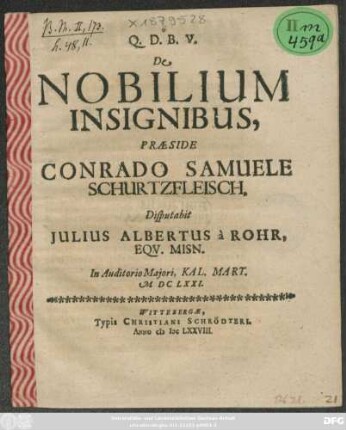 De Nobilium Insignibus