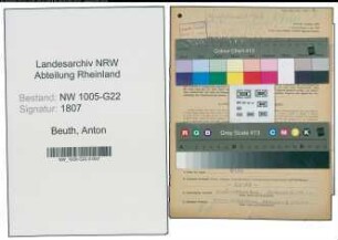 Entnazifizierung Anton Beuth , geb. 09.11.1911 (Arbeiter)
