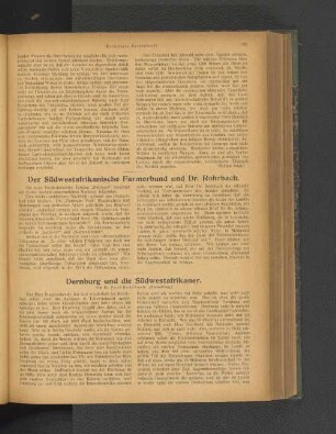 Dernburg und die Südwestafrikaner.