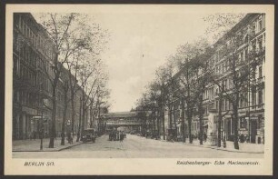 Ansichtskarte Reichenberger Straße, Ecke Mariannenstraße