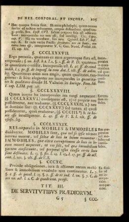 Tit. III. De Servitutibus Praediorum