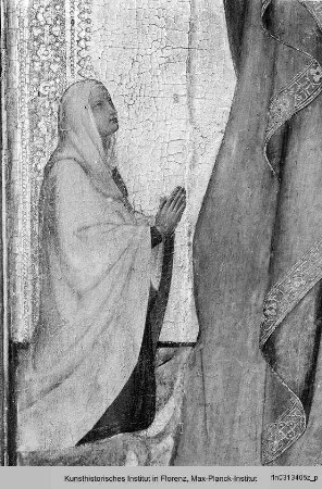 Heilige Lucia mit Stifterin