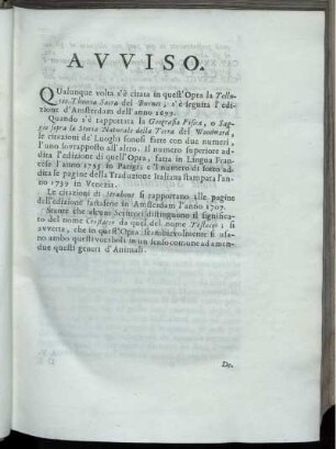 Avviso.