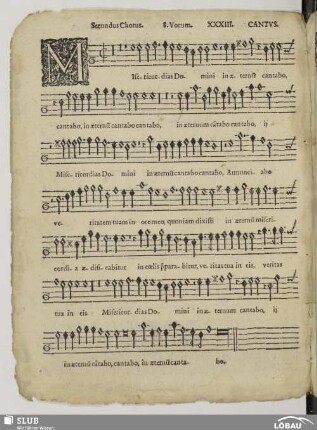 XXXIII. Misericordias Domini
