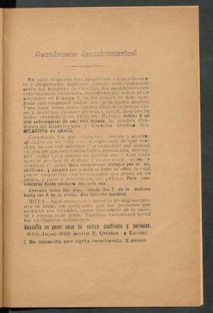 Asombrosos descubrimientos!