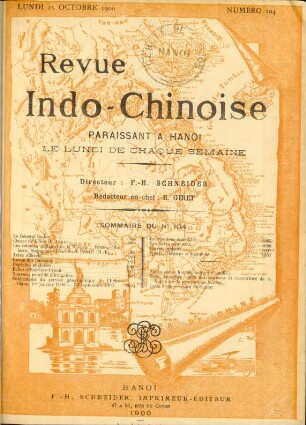 Lundi 15 Octobre 1900. Numéro 104