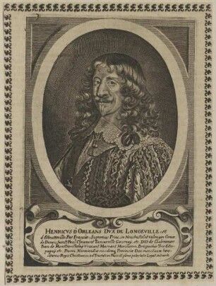 Bildnis von Henricvs D'Orleans, Dvx de Longeville