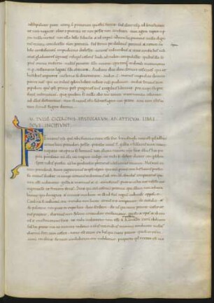 Ad Atticum epistolarum libri XVI