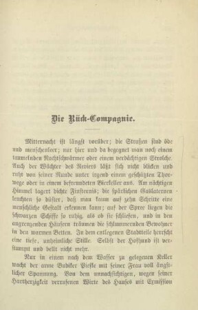 Die Rück-Compagnie