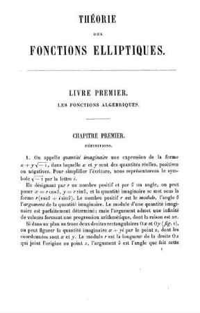CHAPITRE I. - Définitions