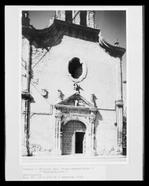 Kloster der Franziskanerinnen — Klosterkirche
