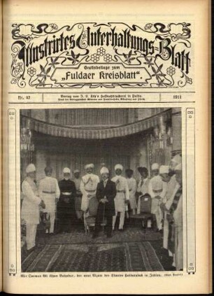 Ausgabe vom Sonntag, den 15. Oktober 1911.
