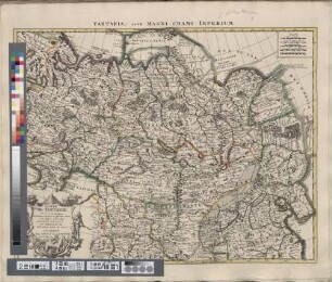 Carte De Tartarie : Avec Priv. du 30 Av. 1745 = Tartaria, Sive Magni Chami Imperium
