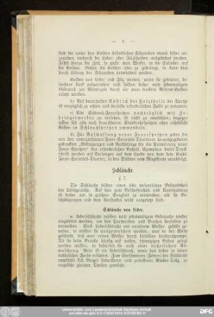 § 7. Schläuche von Leder.