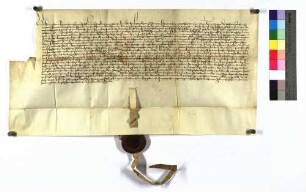 Lehenbrief des Deutschordenskomturs zu Mergentheim Hans von Pappenheim