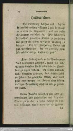 Heilverfahren