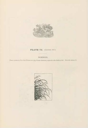 Plate 76. (Chinese art). Bamboos