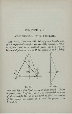 CHAPTER XIX. SOME MISCELLANEOUS PROBLEMS.