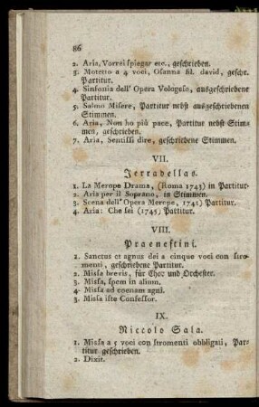 IX. Niccolo Sala
