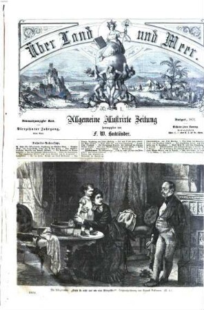 Über Land und Meer : deutsche illustrierte Zeitung. 27, 27. 1872 = Jg. 14