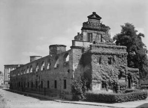 Dresden, Jägerhof, Ansicht des Westflügels