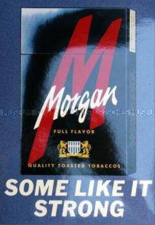 Werbeaufkleber "Morgan"