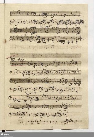 722. Aria: Sposa facciam tre patti / Naumman, J.G.