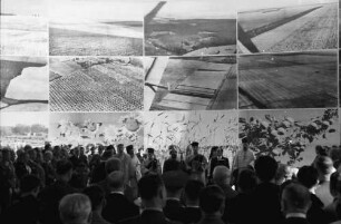 Bukarest: Versammelte Gäste, Hintergrund Großfotos