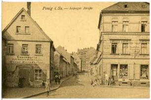 Penig. Leipziger Straße