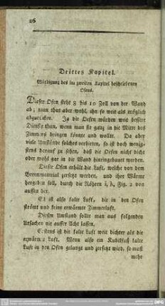 Drittes Kapitel. Würdigung des im zweiten Kapitel beschriebenen Ofens