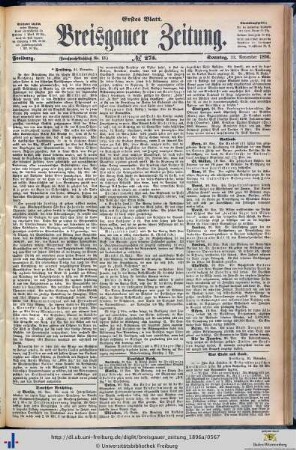 22.11.1896 (Erstes Blatt)