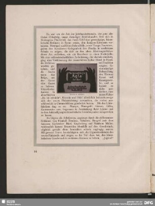Photographische "Agfa"-Artikel. Actien-Gesellschaft für Anilin-Fabrikation Berlin
