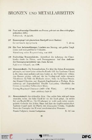 Bronzen und Metallarbeiten (Nr. 206-215)