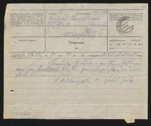 Brief von Lou Andreas-Salomé an Gerhart Hauptmann