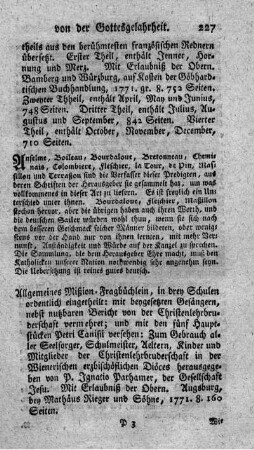 Allgemeines Missionfragbüchlein, in drey Büchlein ordentlich eingetheilt.