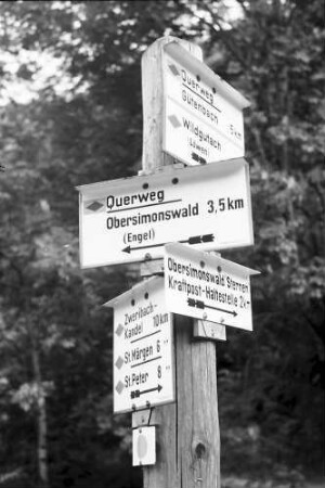 Wildgutach: Wegweiser
