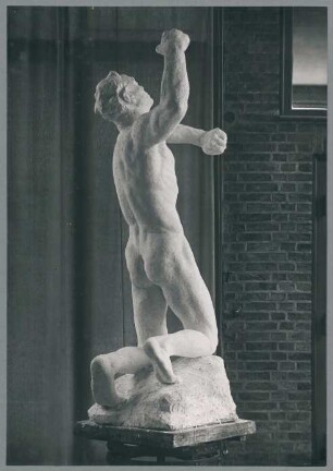 Stürzender, 1940/42, Gips