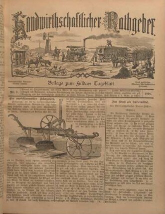 7: Beilage vom Montag, 21. März 1898