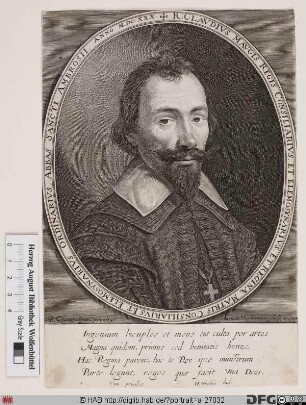 Bildnis Claude Maugis, abbé de Saint-Ambroise
