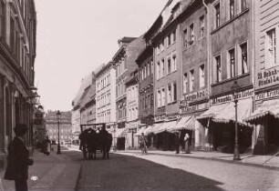 Bautzen, Reichenstraße, Blick nach Westen