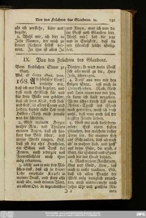 IX. Von den Früchten des Glaubens.