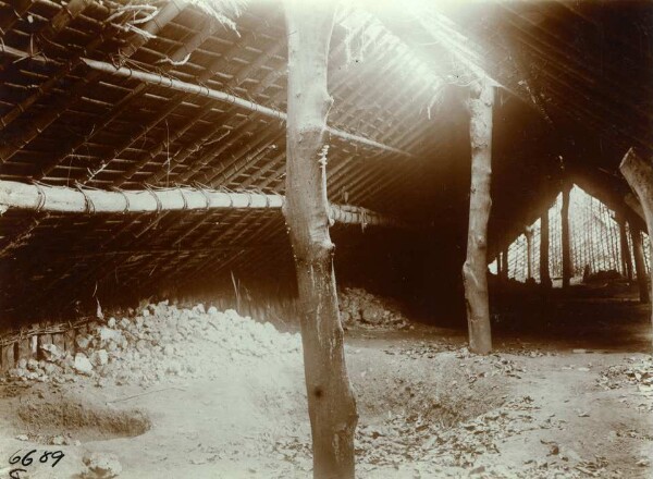 "Interior of a man's house. Pentecote."