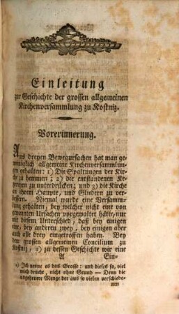 D. Kaspars Royko Prof. der Kirchengeschichte auf der uralten Universität Prag Geschichte der grossen allgemeinen Kirchenversammlung zu Kostniz, 1