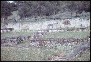 Ruine der Römischen Villa von Nennig im Saarland