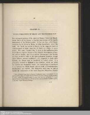 Chapter II. Eocene Formations Of Selsey And Bracklesham Bay
