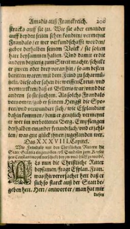 Das XXXVIII. Capitel.