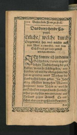 Das dreyzehende Capittel.