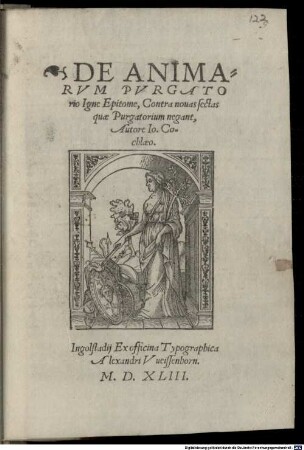 De Animarum purgatorio igne Epitome