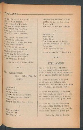 Del amor